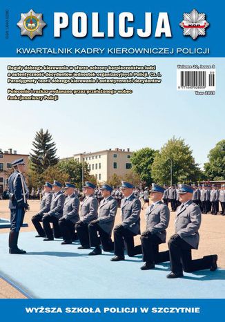 Policja. Kwartalnik kadry kierowniczej Policji 3/2019 Praca Zbiorowa - okladka książki