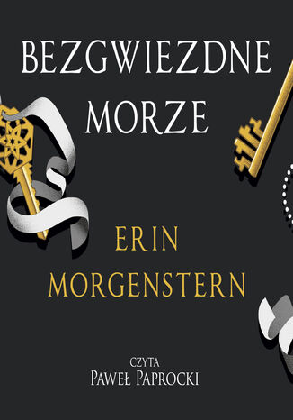 Bezgwiezdne morze Erin Morgenstern - okladka książki