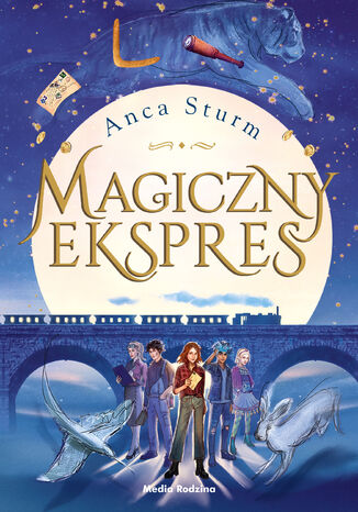 Magiczny ekspres Anca Sturm - okladka książki