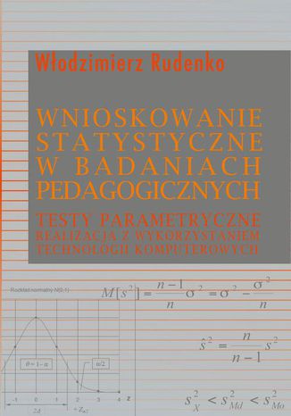 Wnioskowanie statystyczne w badaniach pedagogicznych Włodzimierz Rudenko - okladka książki