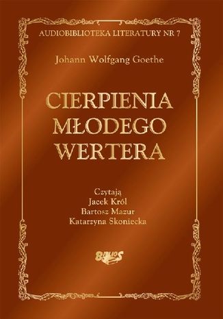 Cierpienia młodego Wertera Johann Wolfgang Goethe - okladka książki