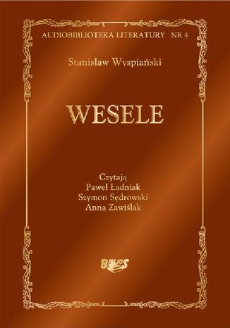 Wesele Stanisław Wyspiański - okladka książki