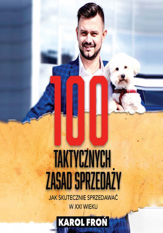 100 taktycznych zasad sprzedaży Karol Froń - okladka książki