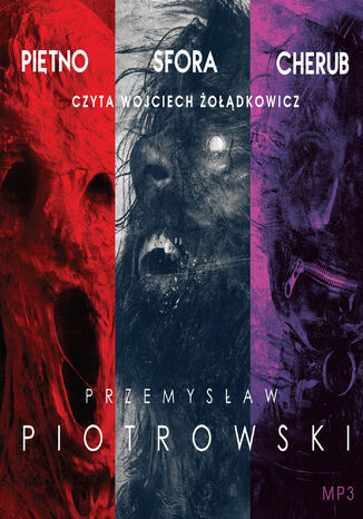 Komisarz Brudny. Pakiet: Piętno/Sfora/Cherub. Tom 1-3 Przemysław Piotrowski - okladka książki