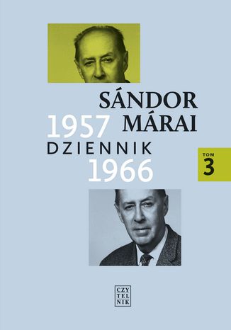 Dziennik 1957-1966 Sándor Márai - okladka książki