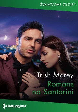 Romans na Santorini Trish Morey - okladka książki