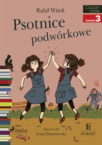 I am reading - Czytam sobie. Psotnice podwórkowe Rafał Witek - okladka książki