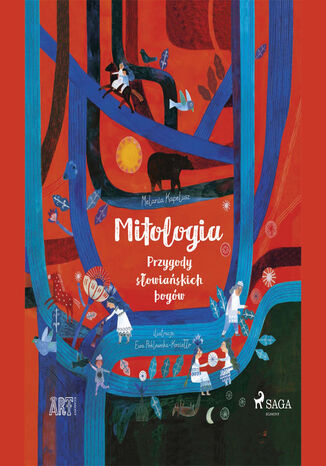 ART. Mitologia - Przygody słowiańskich bogów Melania Kapelusz - okladka książki