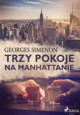 Trzy pokoje na Manhattanie Georges Simenon - okladka książki