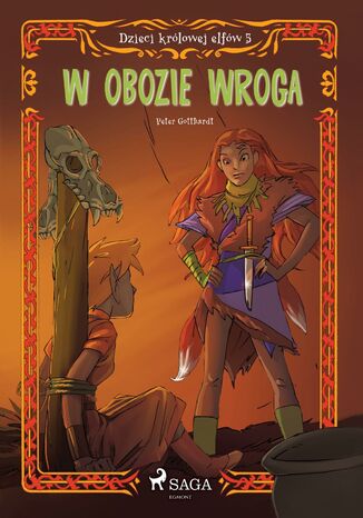 Dzieci królowej elfów. Dzieci królowej elfów 5 - W obozie wroga (#5) Peter Gotthardt - okladka książki