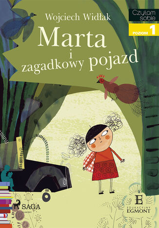 I am reading - Czytam sobie. Marta i zagadkowy pojazd Wojciech Widłak - okladka książki