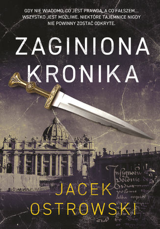 Zaginiona kronika Jacek Ostrowski - okladka książki