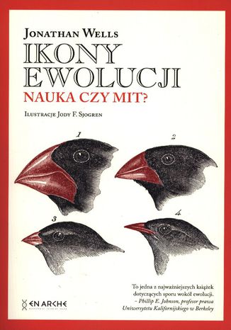 Ikony ewolucji. Nauka czy mit? Jonathan Wells - okladka książki