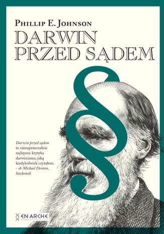 Darwin przed sądem Phillip E. Johnson - okladka książki