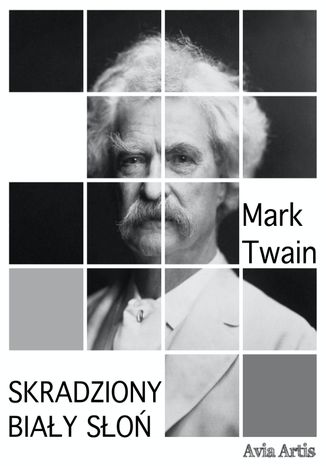 Skradziony Biały Słoń Mark Twain - okladka książki