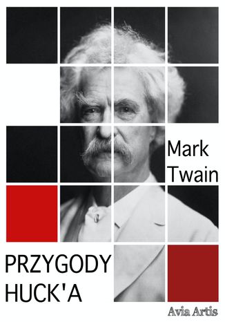 Przygody Huck\'a Mark Twain - okladka książki