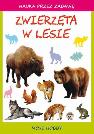 Zwierzęta w lesie Beata Guzowska - okladka książki
