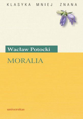 Moralia Wacław Potocki - okladka książki