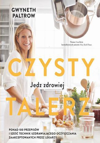 Czysty talerz Gwyneth Paltrow - okladka książki