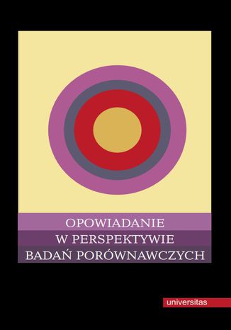 Opowiadanie w perspektywie badań porównawczych Zofia Mitosek - okladka książki