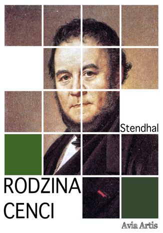 Rodzina Cenci Stendhal - okladka książki