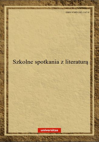 Szkolne spotkania z literaturą Anna Janus-Sitarz - okladka książki