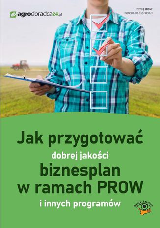 Jak przygotować dobrej jakości biznesplan w ramach PROW i innych programów Marek Kalman - okladka książki