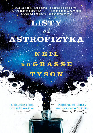 Listy od astrofizyka Neil deGrasse Tyson - okladka książki