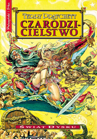 Czarodzicielstwo. Świat Dysku. Tom 5 Terry Pratchett - okladka książki