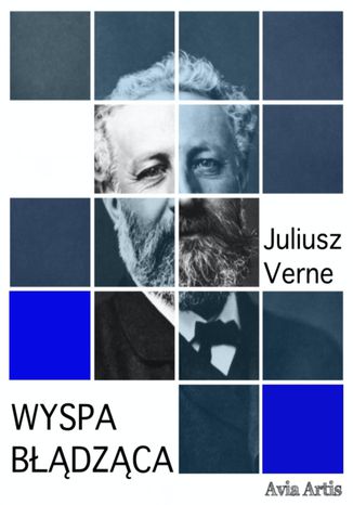 Wyspa błądząca Juliusz Verne - okladka książki