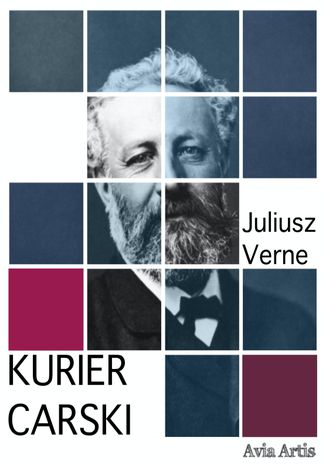 Kurier carski Juliusz Verne - okladka książki