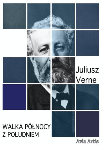 Walka Północy z Południem Juliusz Verne - okladka książki