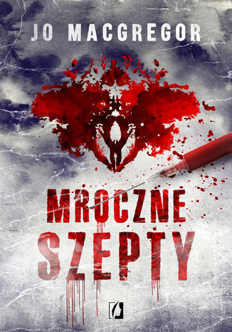 Mroczne szepty Joanne MacGregor - okladka książki