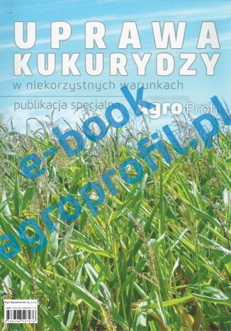 Uprawa kukurydzy w niekorzystnych warunkach praca zbiorowa - okladka książki