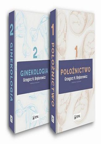 Położnictwo i ginekologia Tom 1-2 Grzegorz H. Bręborowicz - okladka książki