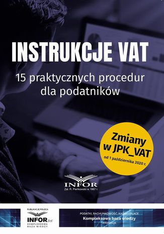 Instrukcje VAT Infor Pl - okladka książki