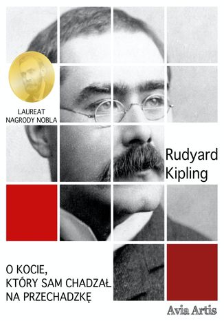 O kocie, który sam chadzał na przechadzkę Rudyard Kipling - okladka książki