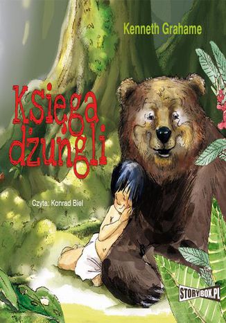 Księga dżungli Rudyard Kipling - okladka książki