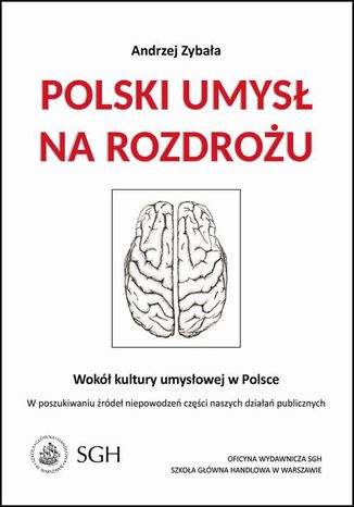 Polski umysł na rozdrożu Andrzej Zybała - okladka książki