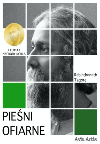 Pieśni ofiarne Rabindranath Tagore - okladka książki