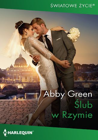 Ślub w Rzymie Abby Green - okladka książki