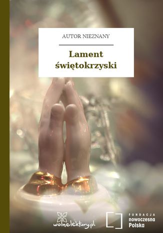 Lament świętokrzyski Autor nieznany - okladka książki