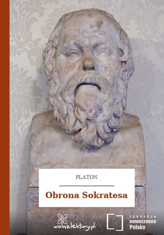 Obrona Sokratesa Platon - okladka książki