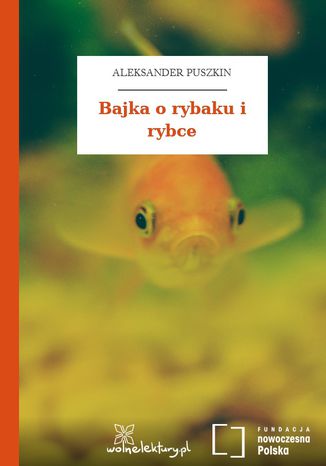 Bajka o rybaku i rybce Aleksander Puszkin - okladka książki