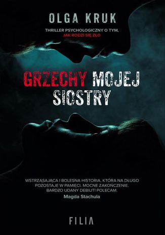 Grzechy mojej siostry Olga Kruk - okladka książki