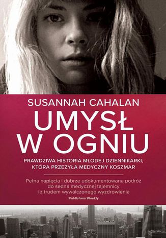 Umysł w ogniu Susannah Cahalan - okladka książki