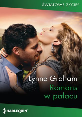 Romans w pałacu Lynne Graham - okladka książki