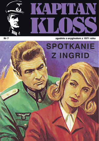 Kapitan Kloss. Spotkanie z Ingrid (t.7) Andrzej Zbych, Mieczysław Wiśniewski - okladka książki