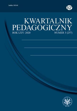 Kwartalnik Pedagogiczny 2020/3 (257) Adam Fijałkowski - okladka książki