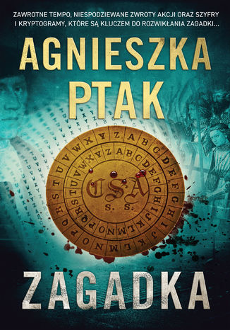 Zagadka Agnieszka Ptak - okladka książki